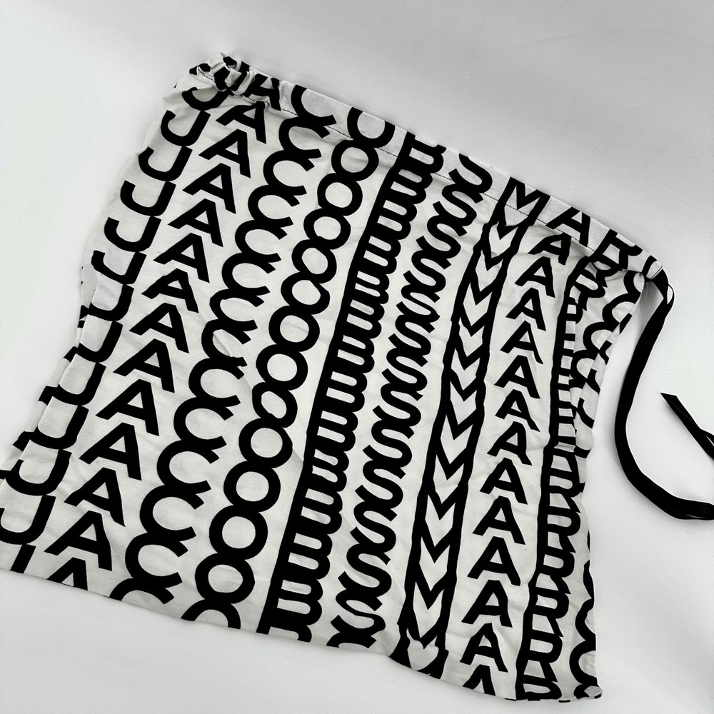 Marc Jacobs Black and White Tote Dust Bag